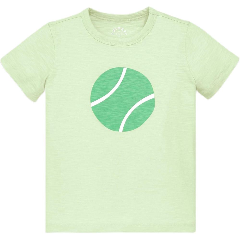 imagePrimary Kids Tennis Ball Graphic Tee Soft 100 Cotton TShirtLight Clover Tennis Ball