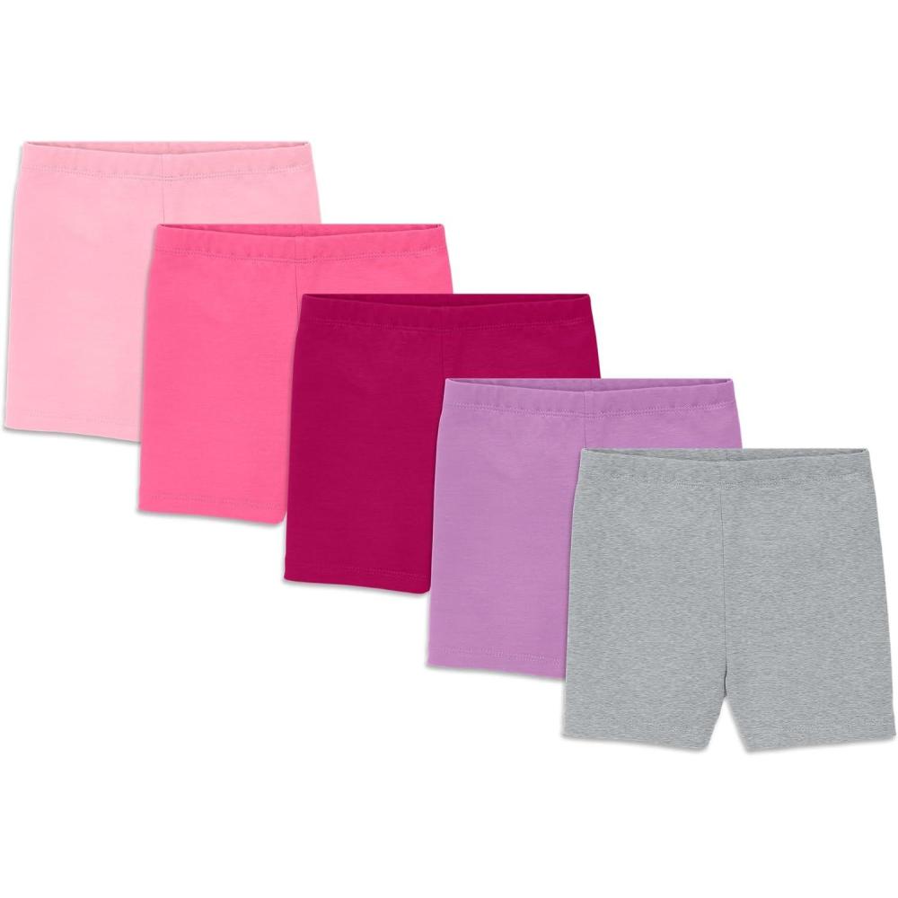 imagePrimary Kids Under Short 5Pack Soft Stretch Cartwheel ShortsWarm Mix