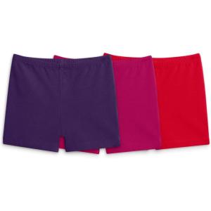 Primary Kids Under Short 3-Pack, Soft Stretch Cartwheel Shorts(Raspberry Mix)