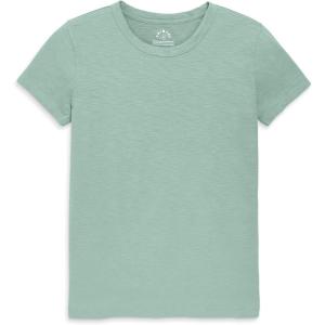 Primary Adult Classic Slub Crewneck Tee, 100% Cotton T-Shirt (Women’s Fit)(Matcha)