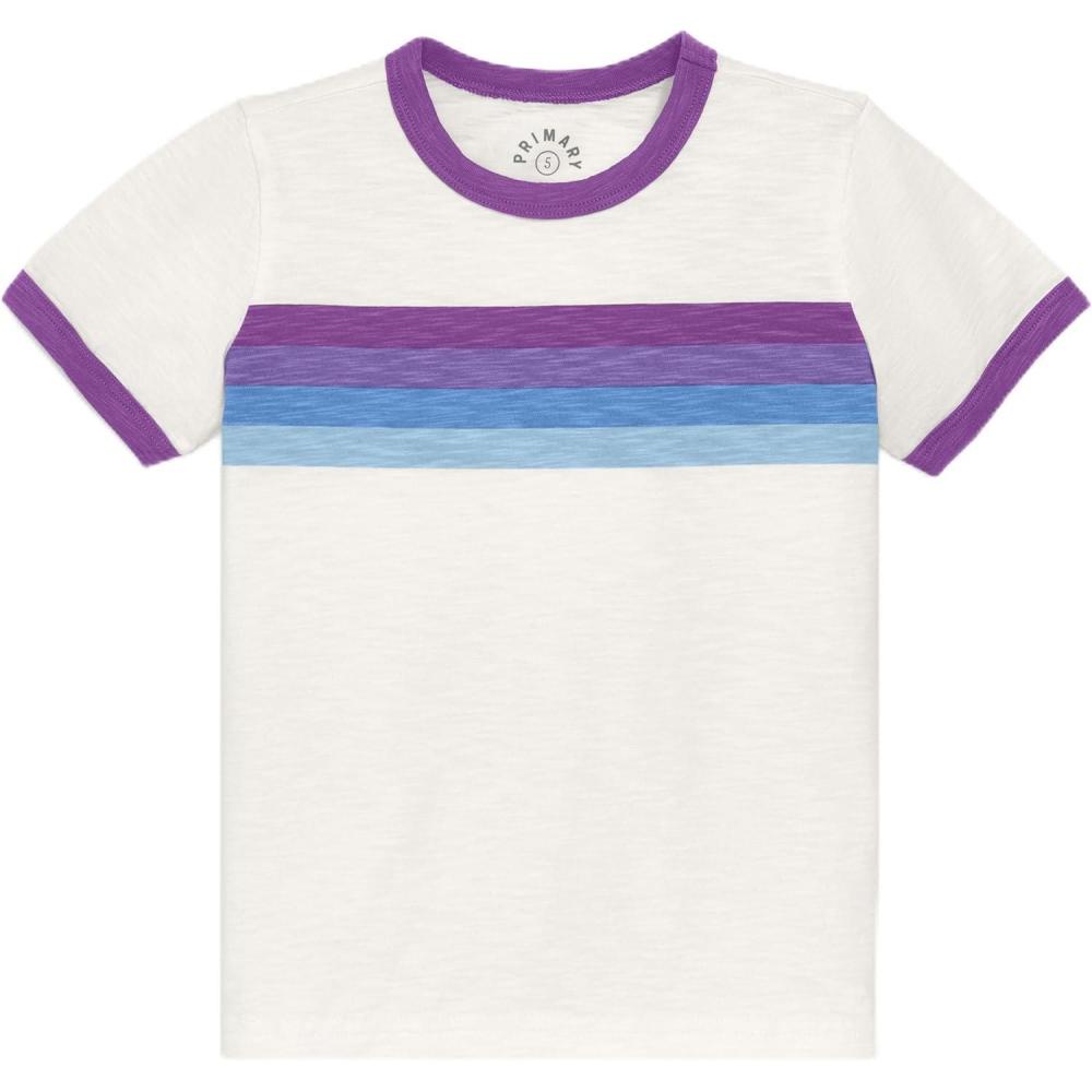 imagePrimary Kids Tonal Banner Tee Soft 100 Cotton TShirtJelly Multi Banner