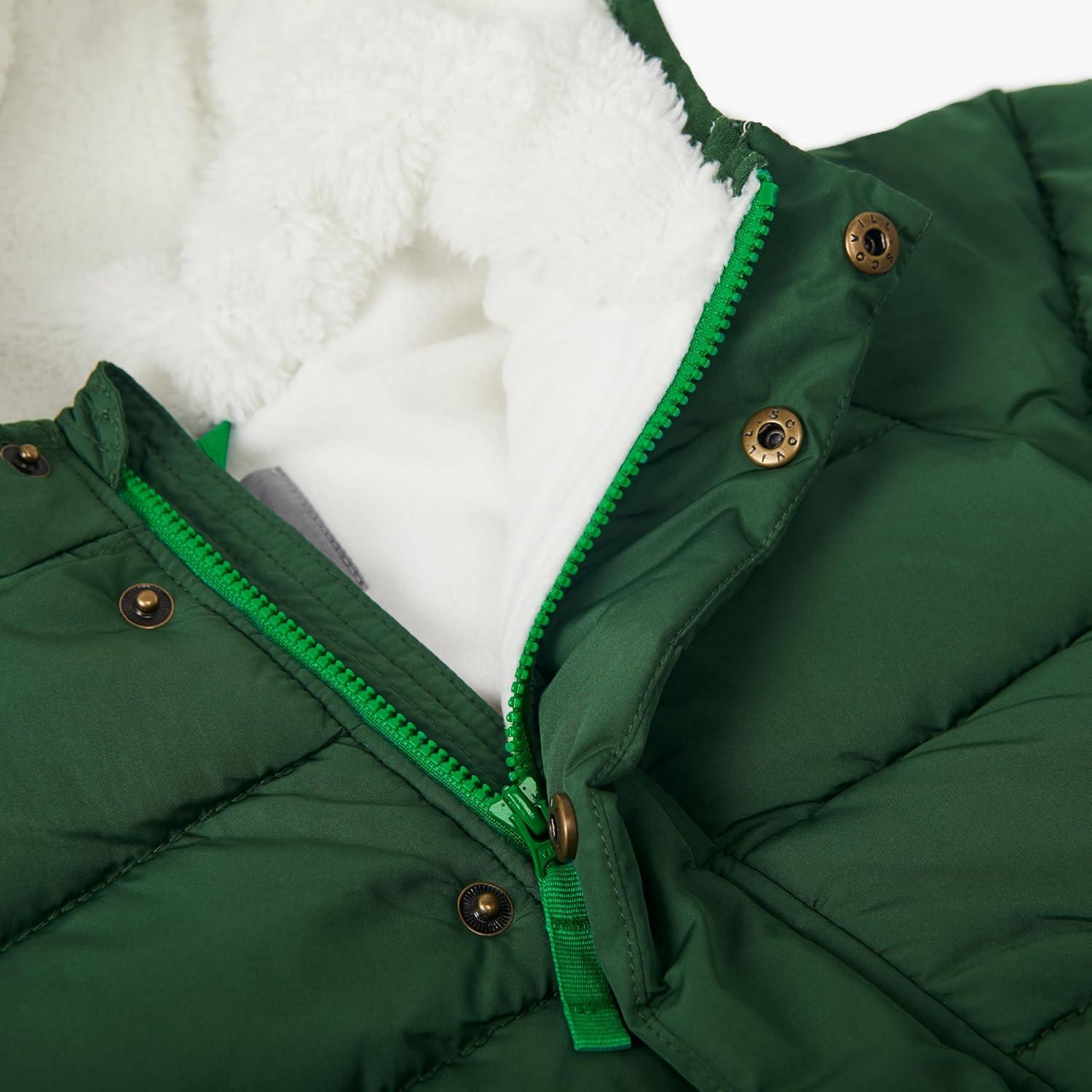 imagePrimary Baby Parka Puffer Bunting Suit WaterRepellent and Windproof Made with 100 Recycled MaterialsTomato