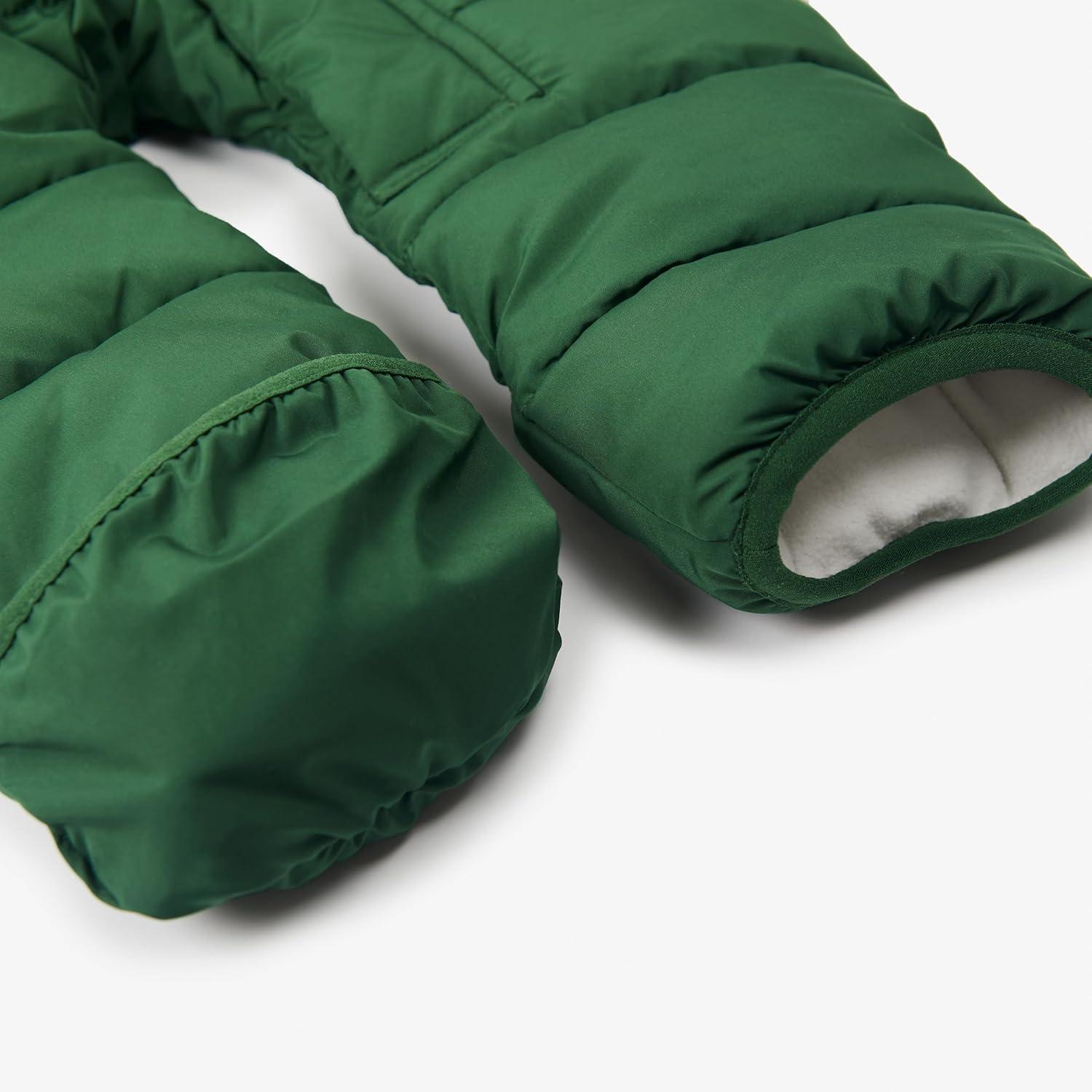 imagePrimary Baby Parka Puffer Bunting Suit WaterRepellent and Windproof Made with 100 Recycled MaterialsTomato