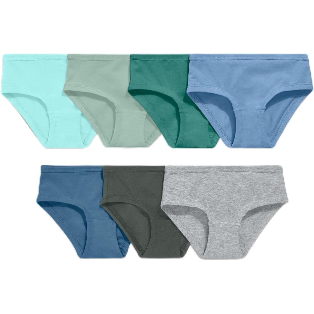 imagePrimary Kids Bikini 7pack Soft Cotton Stretch UnderwearNeutral Underwear Mix