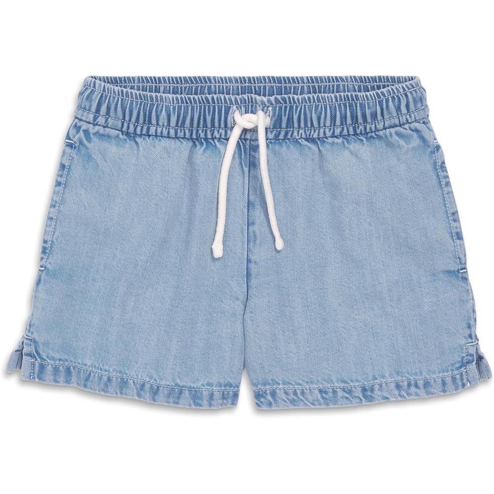 imagePrimary Kids Chambray Beach Shorts Lightweight Cotton PullOn Shorts