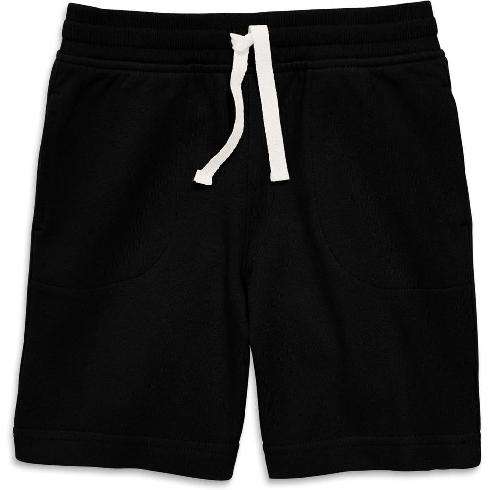 imagePrimary Kids Gym Short 100 Cotton PullOn ShortsBlack