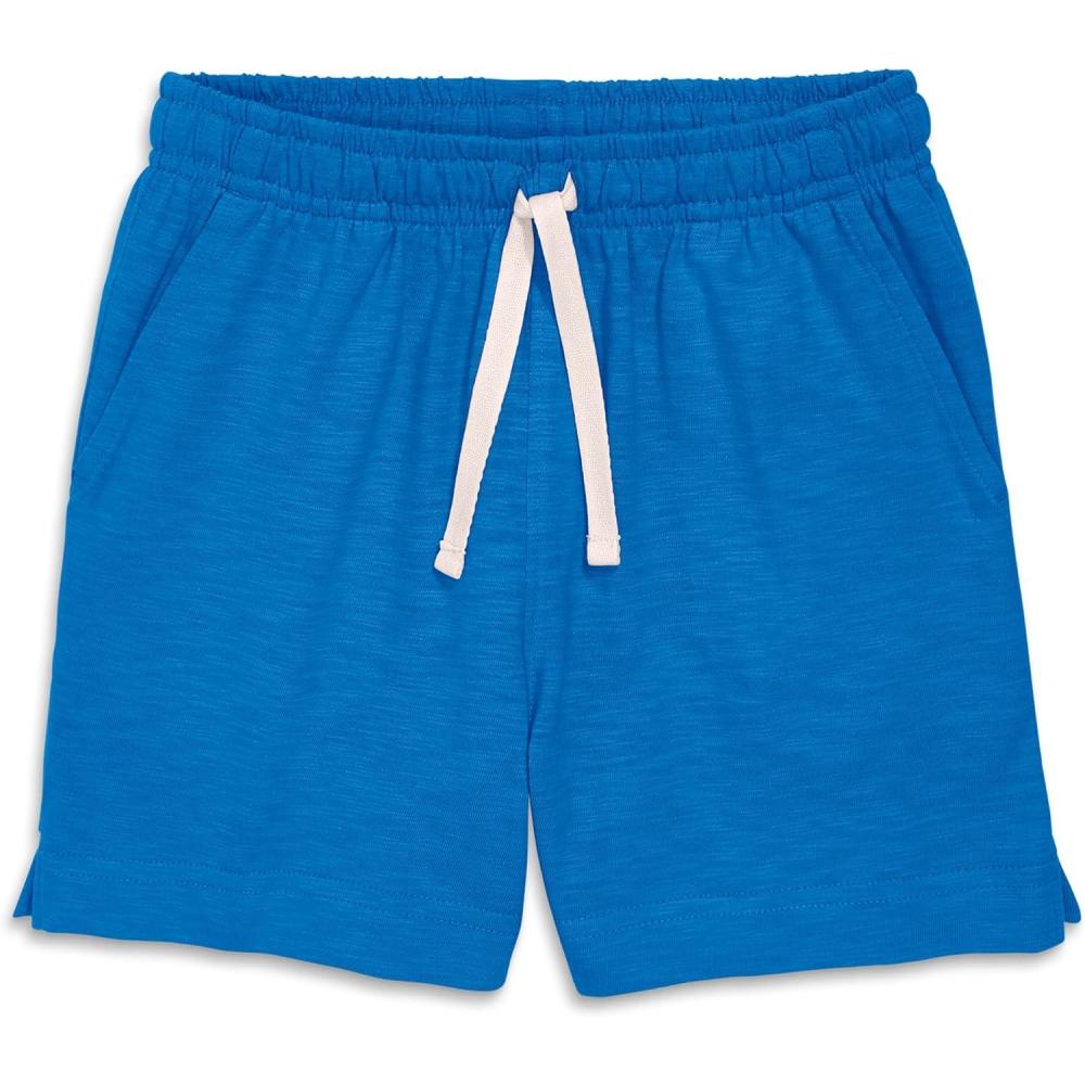 imagePrimary Kids Park Short 100 Cotton PullOn ShortsBlueberry