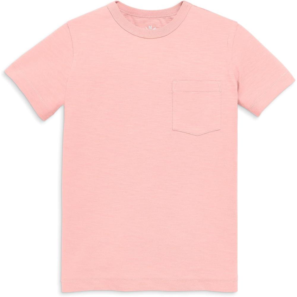 imagePrimary Kids Pocket Tee Soft 100 Cotton TShirtFlamingo
