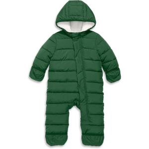 Primary Baby Parka Puffer Bunting Suit, Water-Repellent and Windproof, Made with 100% Recycled Materials(Evergreen)