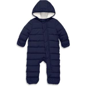 Primary Baby Parka Puffer Bunting Suit, Water-Repellent and Windproof, Made with 100% Recycled Materials(Navy)