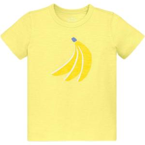 Primary Kids Banana Graphic Tee, Soft 100% Cotton T-Shirt(Buttercup Banana Bunch)