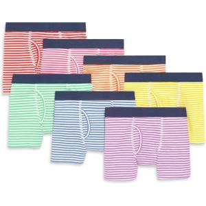 Primary Kids Boxer Brief 7-pack, Soft Cotton Stretch Boxer Briefs(Primary Mix)