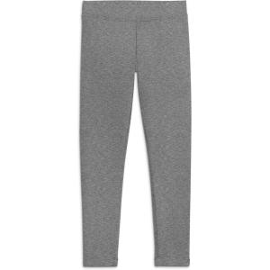 Primary Kids Cozy French Terry Legging, Soft Cotton Stretch Pants for Girls & Boys, Everyday Bottoms with No-Roll Waistband(Heather Storm Gray)