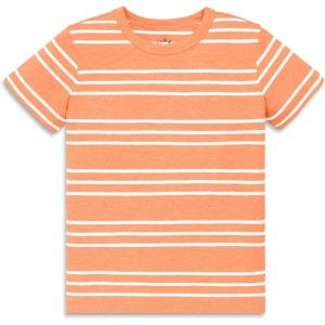 Primary Kids Heathered Stripe Tee(Goldfish White Stripe)
