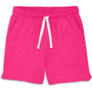 Primary Kids Park Short, 100% Cotton Pull-On Shorts(Fuchsia)
