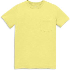 Primary Kids Pocket Tee, Soft 100% Cotton T-Shirt(Buttercup)