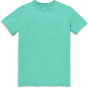 Primary Kids Pocket Tee, Soft 100% Cotton T-Shirt(Seahorse)