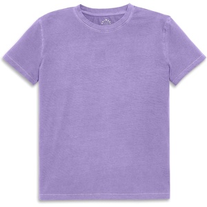 Primary Adult Easy Crewneck Tee, 100% Cotton T-Shirt (Women’s Fit)(Garment Dye Iris)