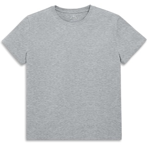 Primary Adult Easy Crewneck Tee, 100% Cotton T-Shirt (Women’s Fit)(Heather Gray)