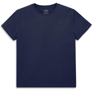 Primary Adult Easy Crewneck Tee, 100% Cotton T-Shirt (Women’s Fit)(Navy)