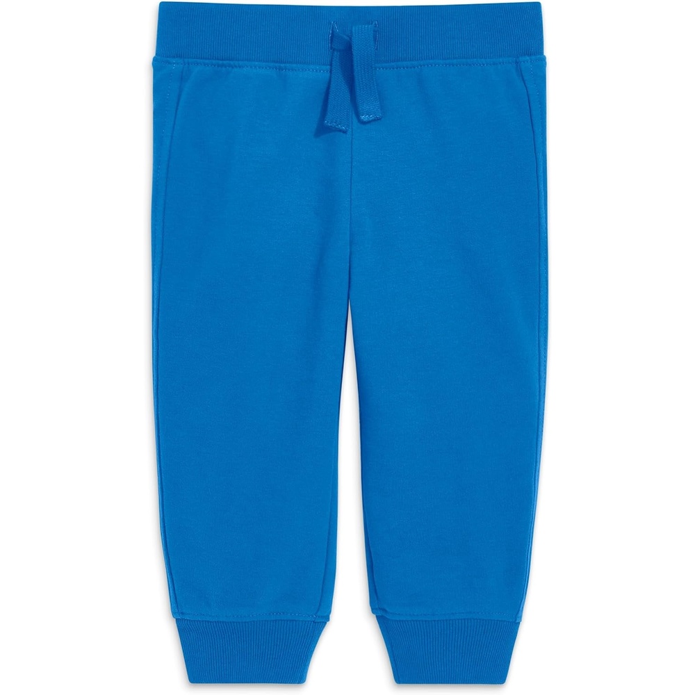 image:imagePrimary Baby Jogger Sweatpant Soft French Terry PullOn Pants for Babies amp Toddlers Comfy Everyday Fit with Decorative Drawstring Blueberry Size 18 Months