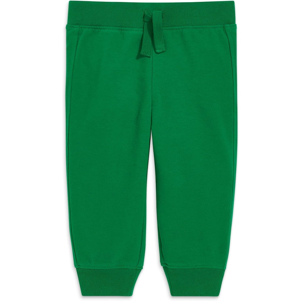 image:imagePrimary Baby Jogger Sweatpant Soft French Terry PullOn Pants for Babies amp Toddlers Comfy Everyday Fit with Decorative Drawstring Grass Size 18 Months