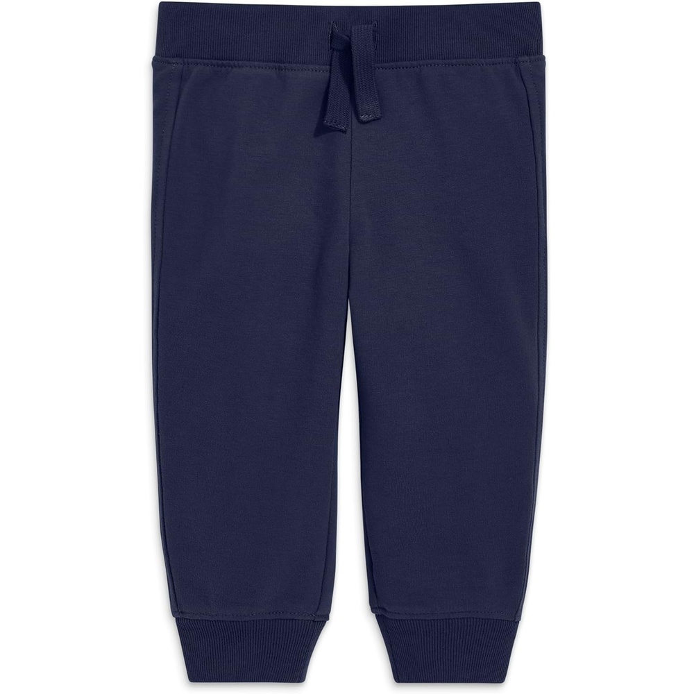image:imagePrimary Baby Jogger Sweatpant Soft French Terry PullOn Pants for Babies amp Toddlers Comfy Everyday Fit with Decorative Drawstring Navy Size 18 Months